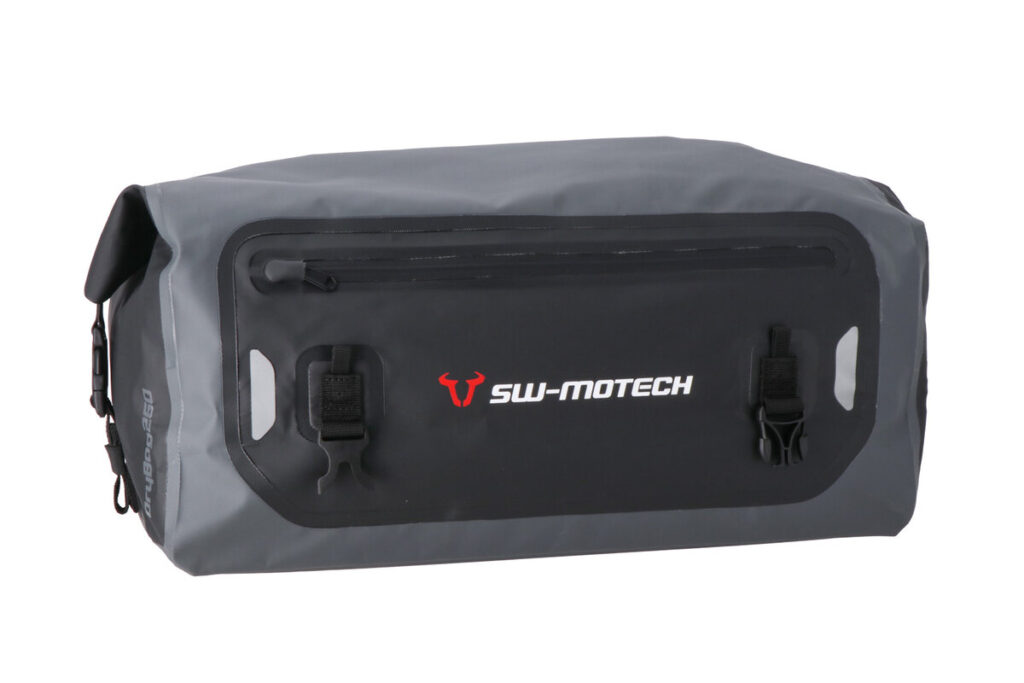 TAILBAG SW MOTECH DRYBAG 26L GREY BLACK WEATHERPROOF