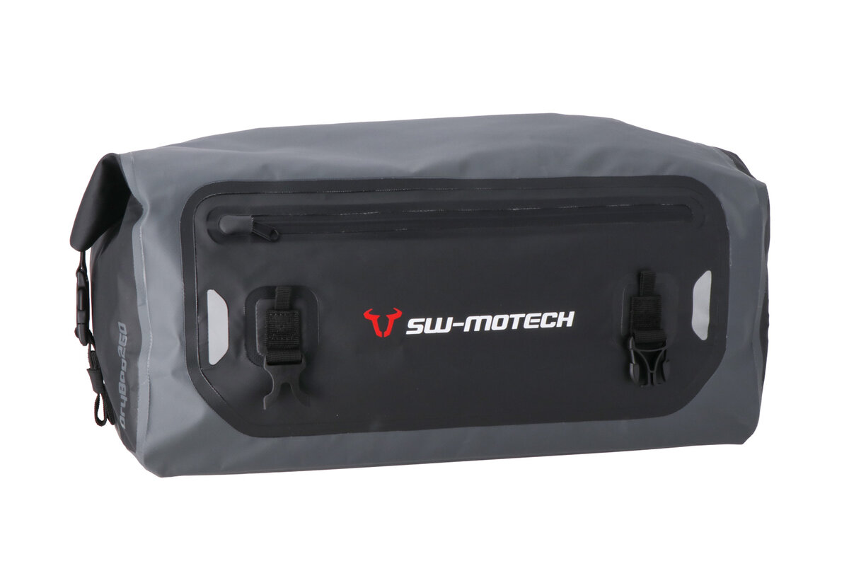 TAILBAG SW MOTECH DRYBAG 26L GREY BLACK WEATHERPROOF - Image 1