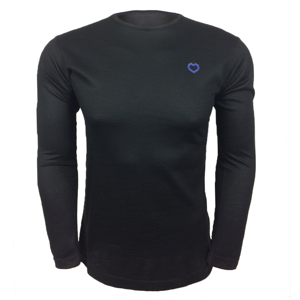 Long Sleeve Thermal Restless Heart Inner Tube Tarmac