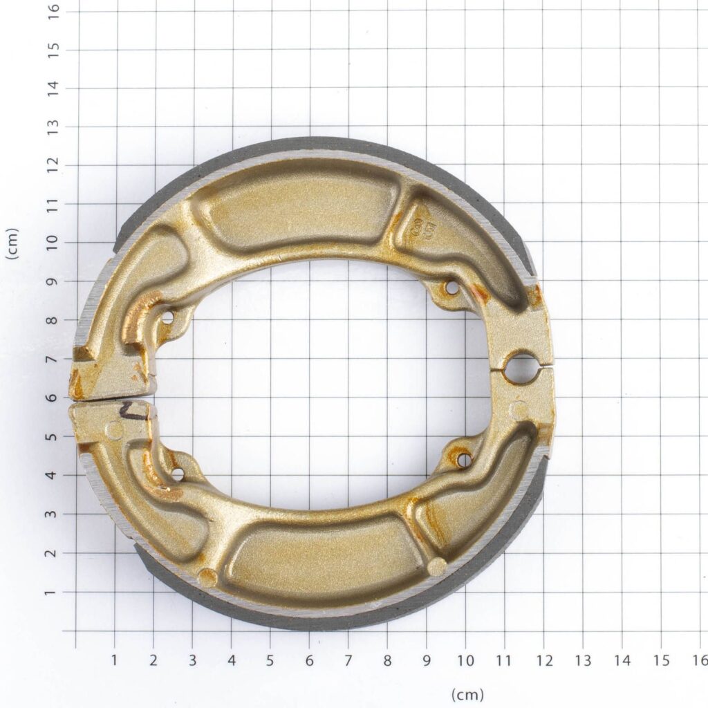 WHITES BRAKE SHOES 129 X 25MM