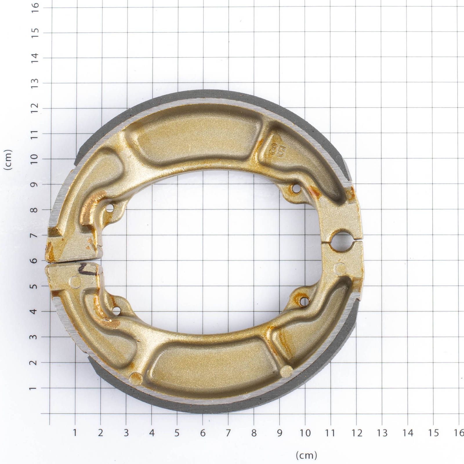 WHITES BRAKE SHOES 129 X 25MM - Image 2