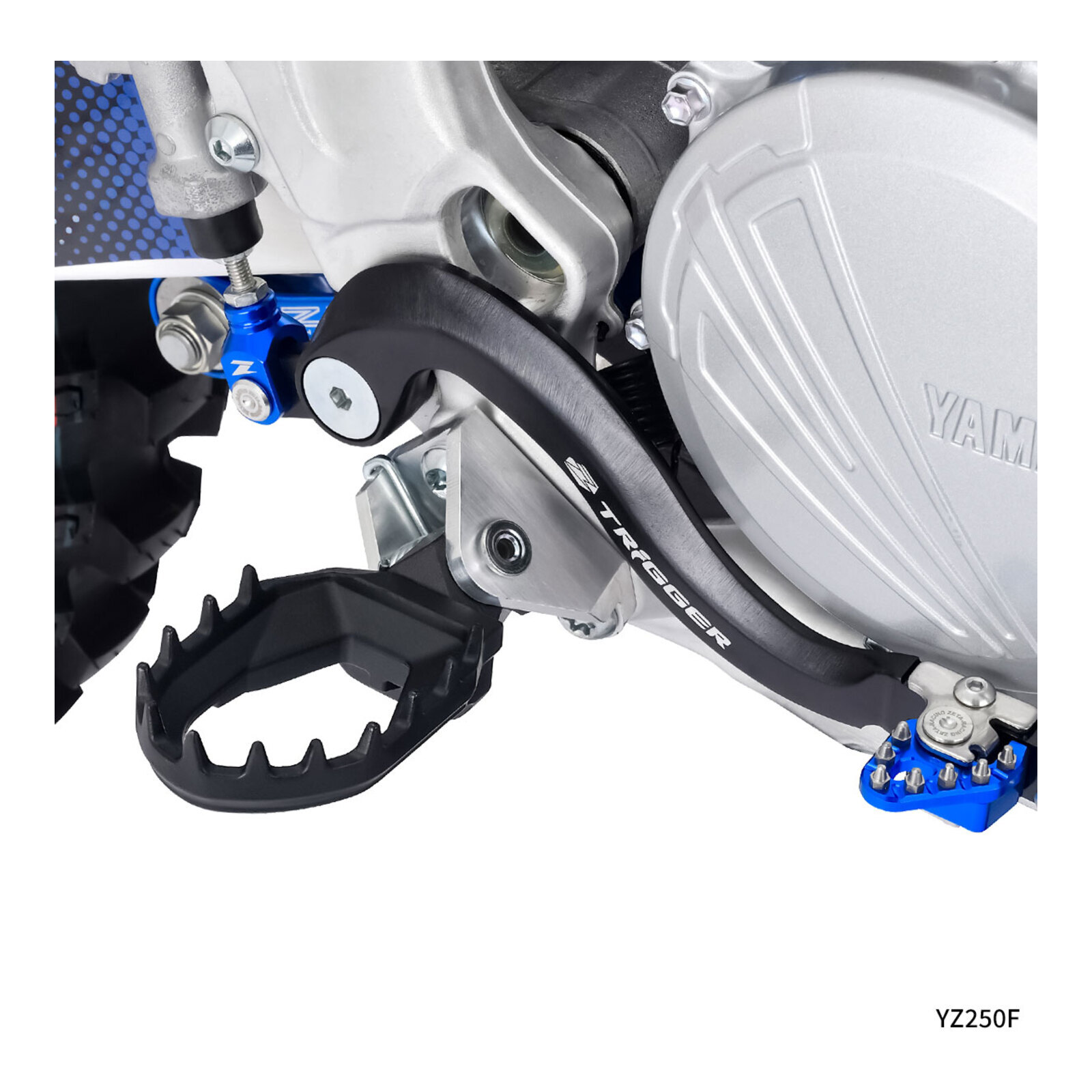 Zeta Max Foot Pegs YZ - Black - Image 5