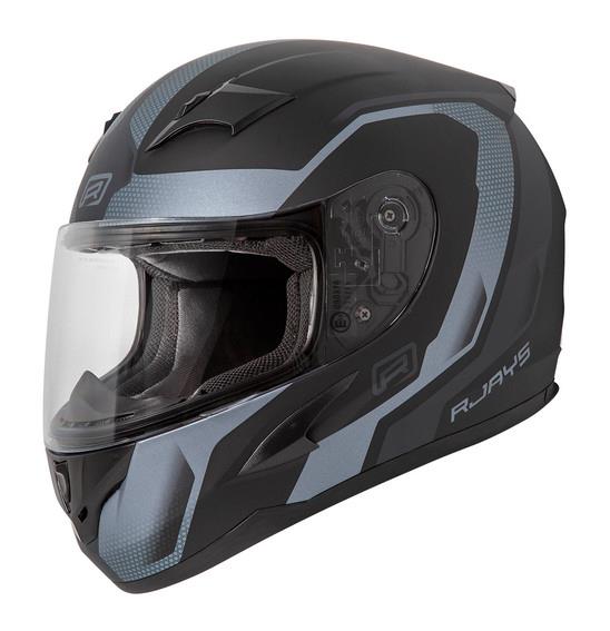 Rjays Grid Road Helmet Matte Black/Grey