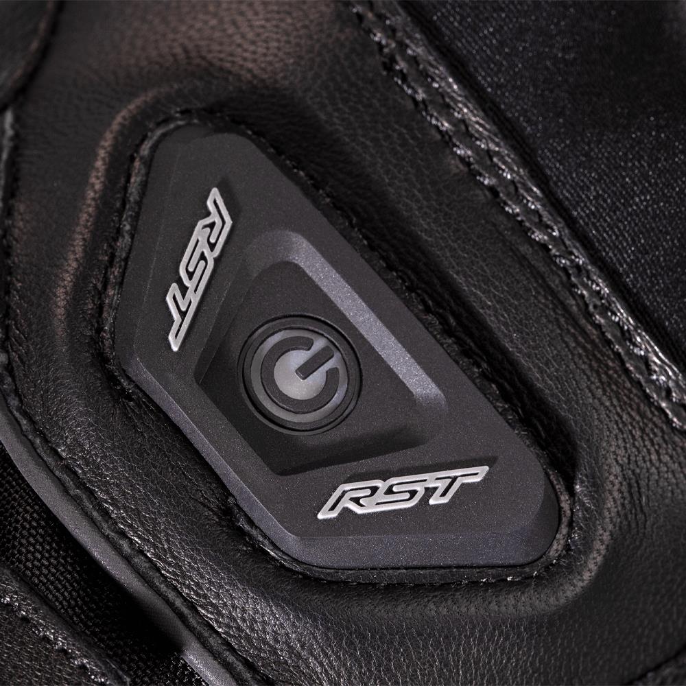 RST Paragon 6 Heated CE Road Gloves Black
