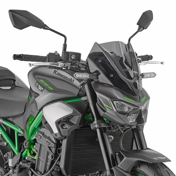 GIVI SCREEN KAWASAKI Z 900 '25-> NEEDS KIT (A4137A) SMOKED 30x28.5cm