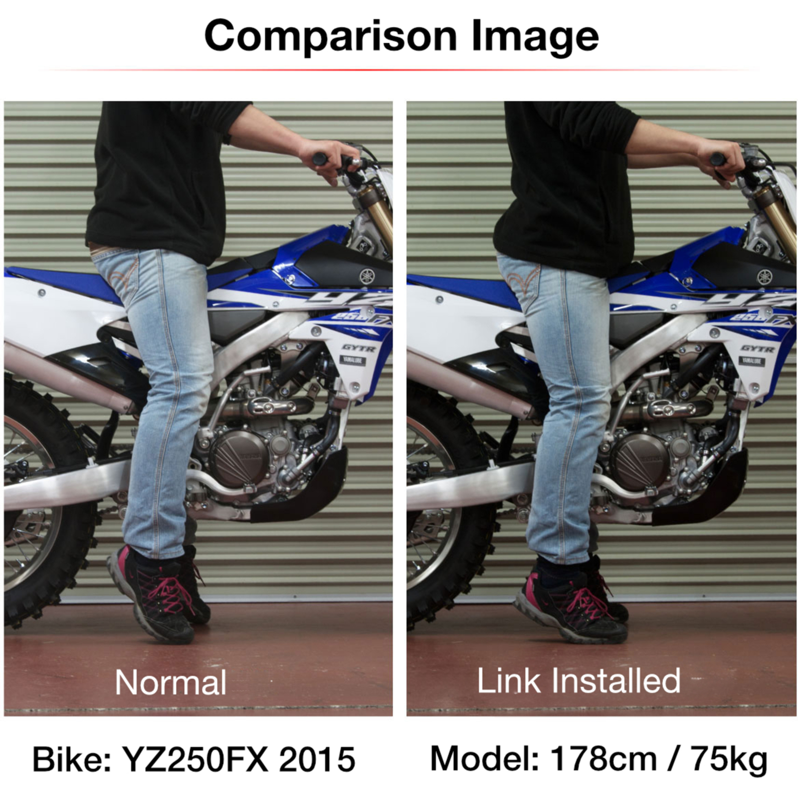Zeta RSL-LowDown -30mm YZ250F'14-, 450F '10-, WR250F '15-, 450F - Image 2