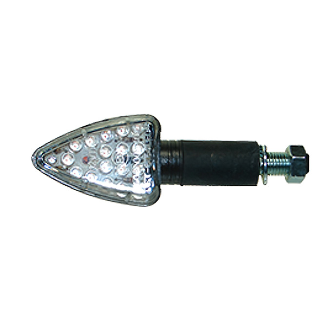 LED Indicators Arrow blk long clear lens Tech7 Emk