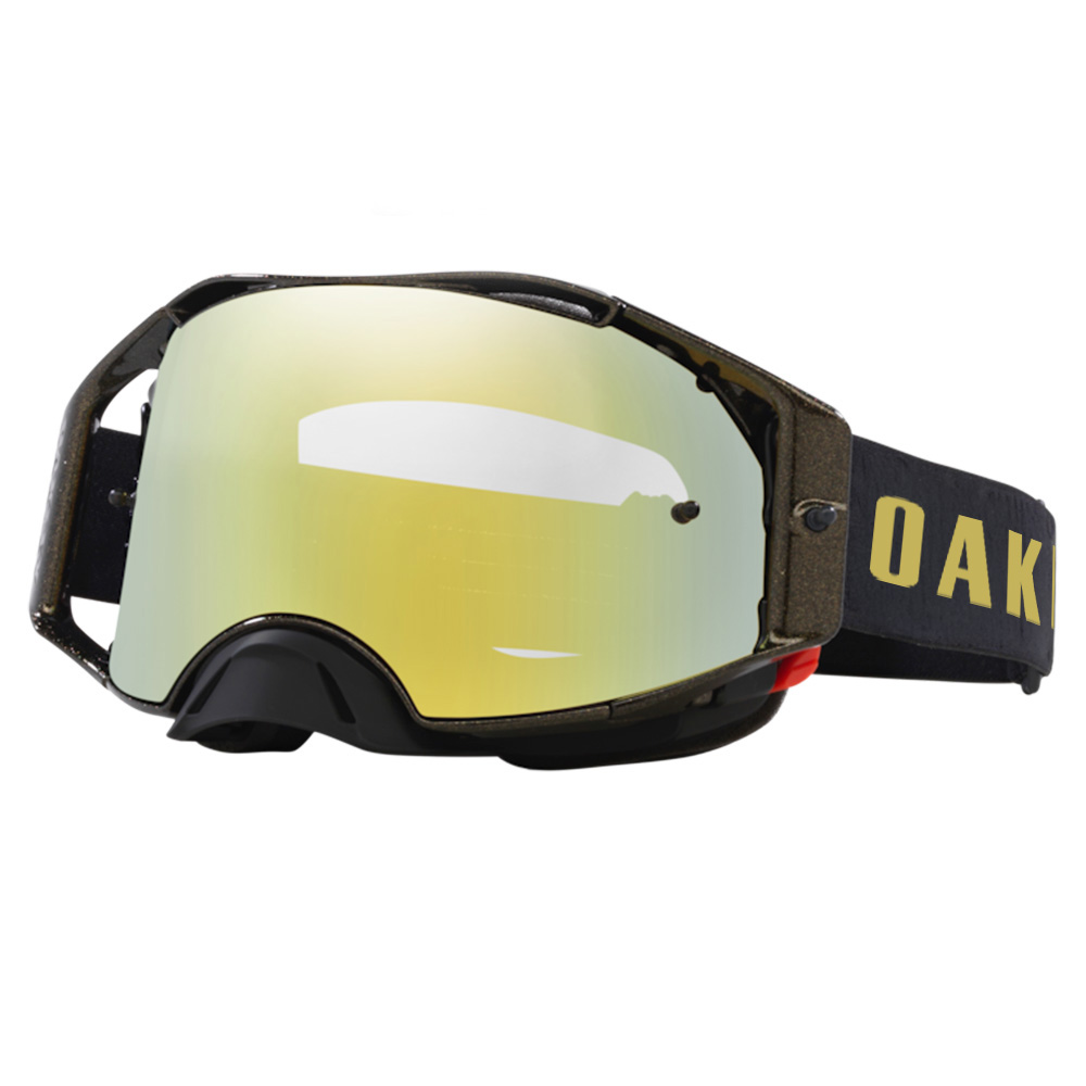 Oakley Airbrake MX Goggle 50th Anniversary Bark w/ Prizm 24k Lens