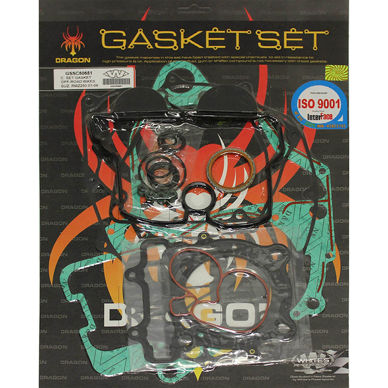 WHITES GASKET SET COMPLETE SUZ RMZ250 07-09 - Image 1