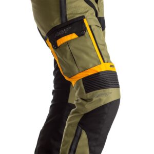 RST Adventure-X Textile Pants Green/Ochre - Image 2