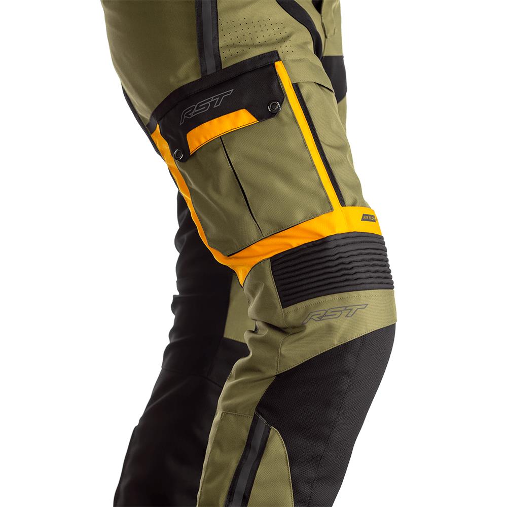 RST Adventure-X Textile Pants Green/Ochre