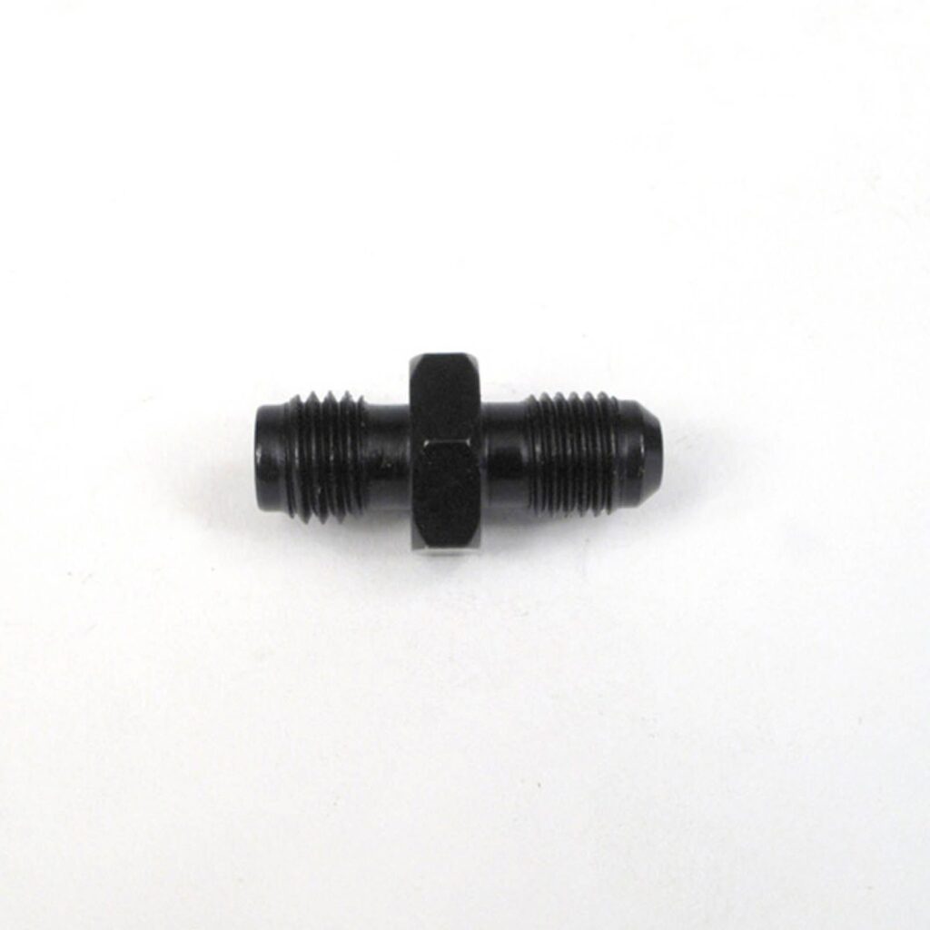 WHITES BRAKE - MALE ADAPTOR 3/8-24TPI-10mmX1.25 - STEEL BLK