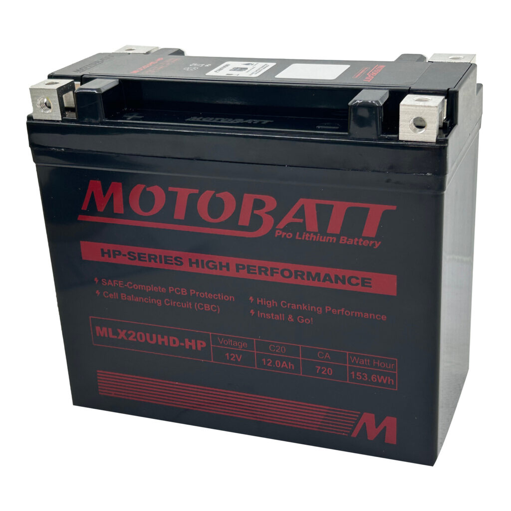 MOTOBATT PRO LITHIUM BATTERY MLX20UHD-HP *4