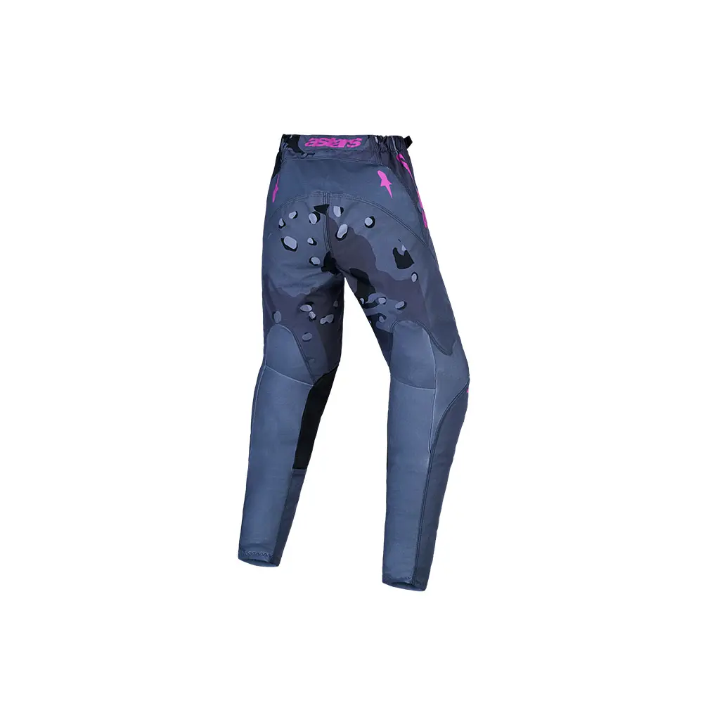 Youth Fluid Lone Pants Gray Camo/Purple 28