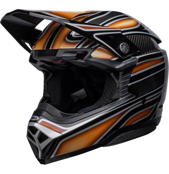 Bell MOTO-10 SPHERICAL Webb Marmont Motocross Helmet Black/Copper