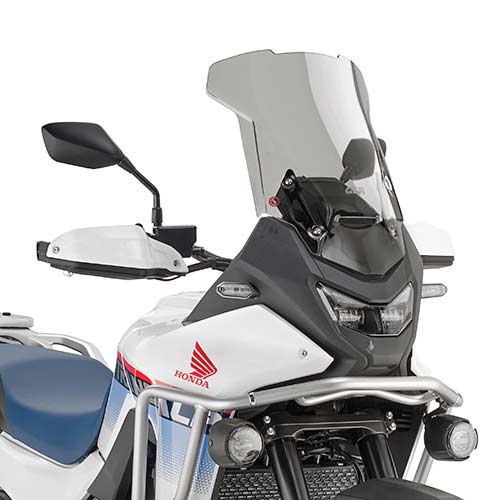 GIVI SCREEN HONDA XL 750 TRANSALP '25-> SMOKED 47x37 cm 7 cm TALLER
