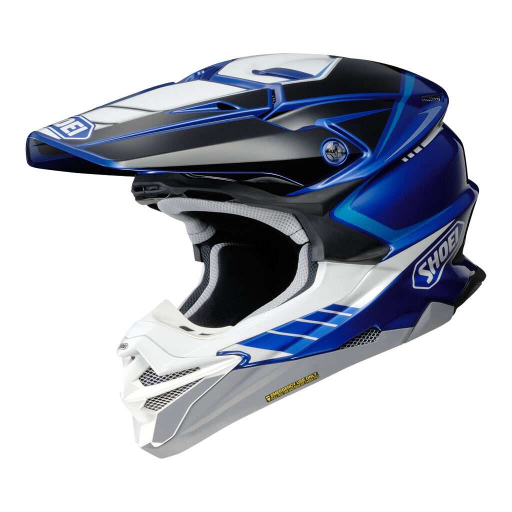 Shoei VFX-WR06 M.E.D.S Motocross Helmet Jammer - TC2