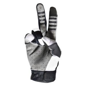 Fasthouse Vapor Jail Bird Motocross Gloves Black/White - Image 2