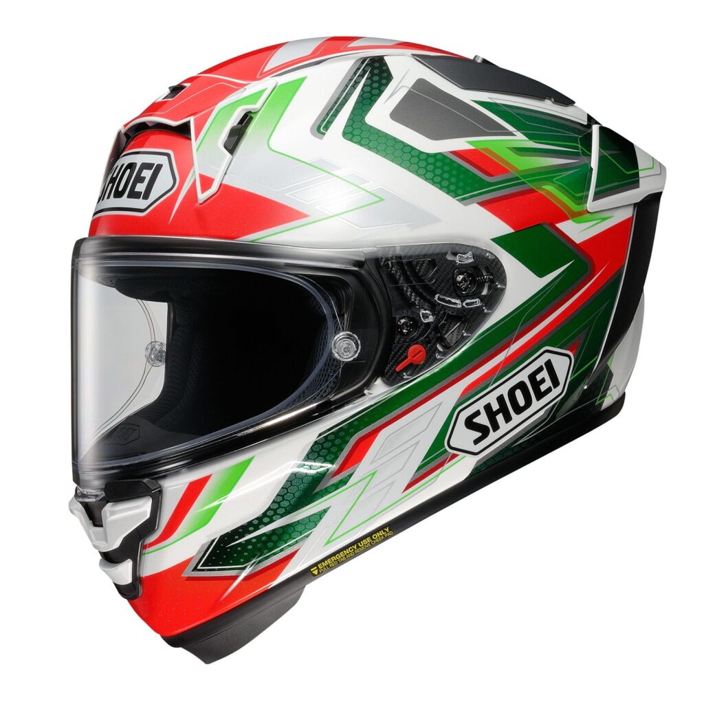 Shoei X-SPR Pro X1 Escalate TC4 Road Helmet