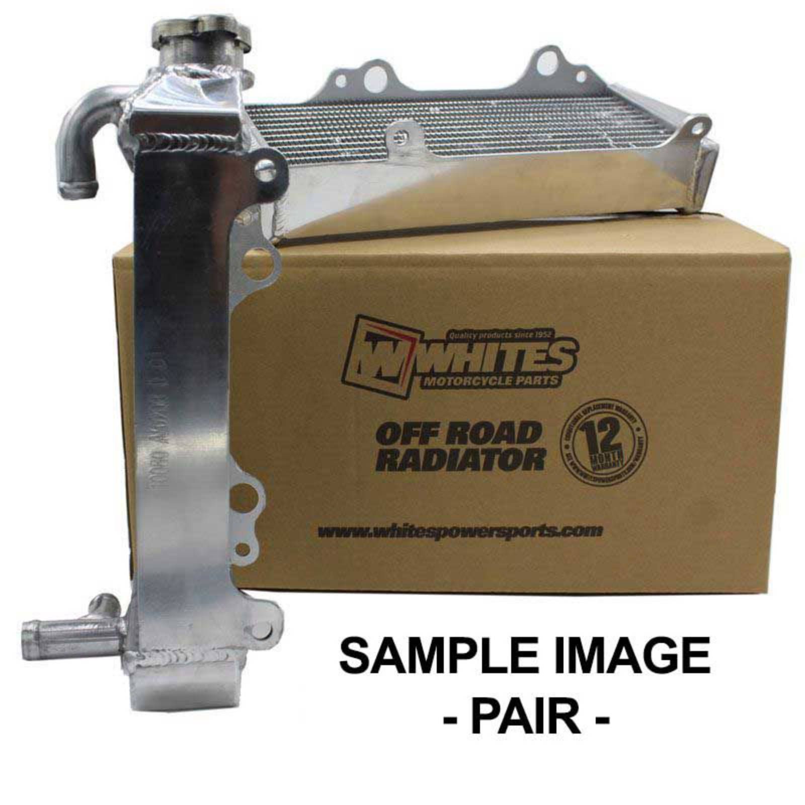 WHITES RADIATORS YAM WR450F 07-11 YZ450F 07-09 PAIR - Image 1