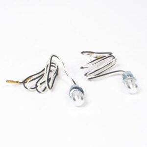 WHITES NUMBER PLATE LED BOLT LIGHT 13.5X12.8 SIL (Pair) - Image 2