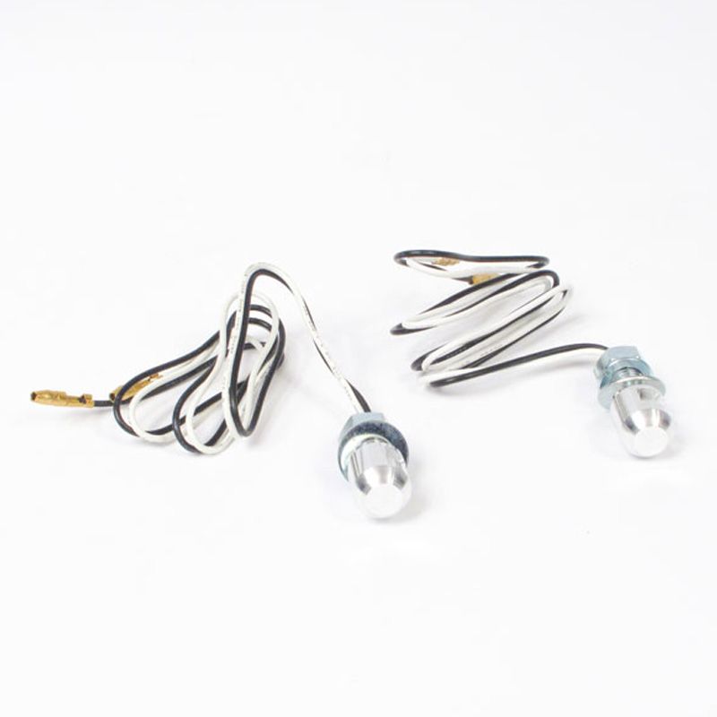 WHITES NUMBER PLATE LED BOLT LIGHT 13.5X12.8 SIL (Pair)