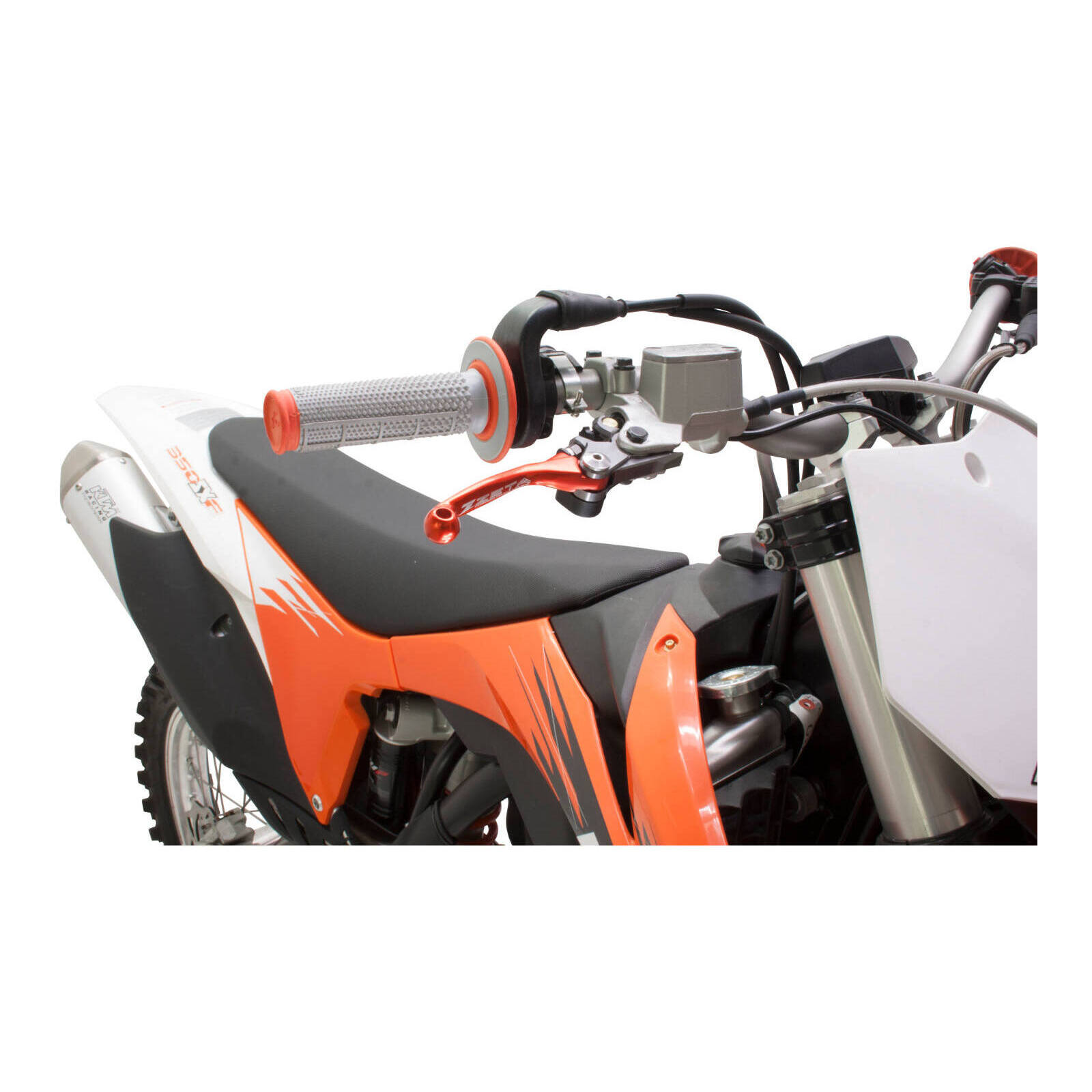 Zeta Pivot Lever Set FP Brembo / KTM Husqvarna - Orange - Image 4