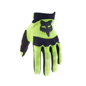 Fox Dirt Paw Motocross Gloves Flo Yellow - Image 1
