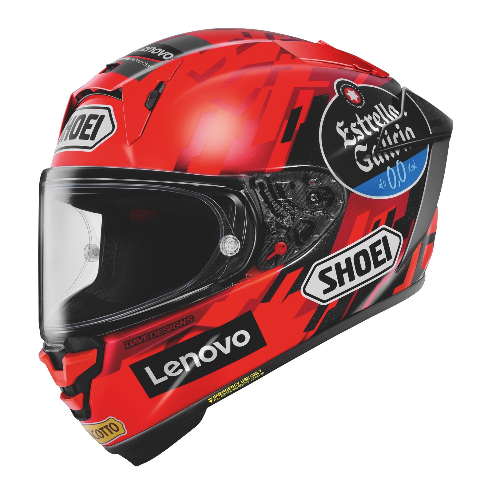 Shoei X-SPR Pro Marquez 9 TC-1 Road Helmet - Image 1