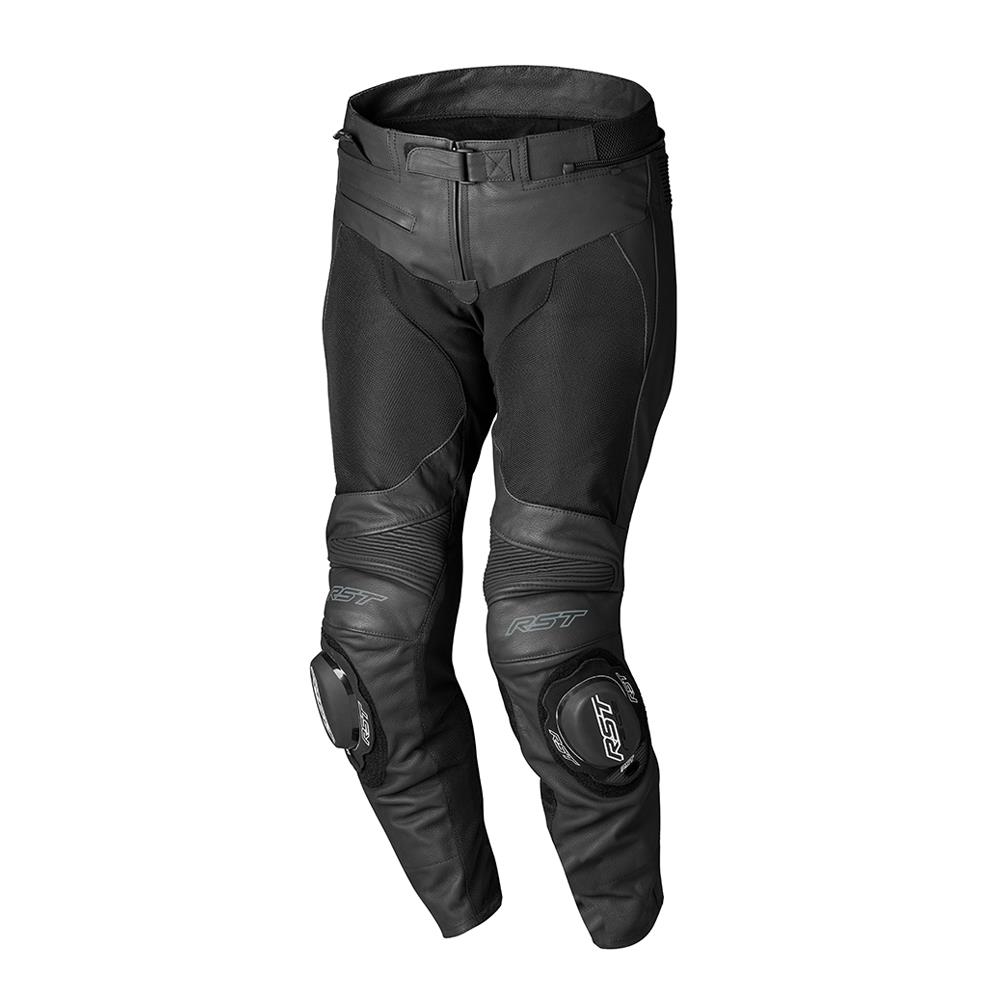 RST S1 Mesh Leather Road Pants Black