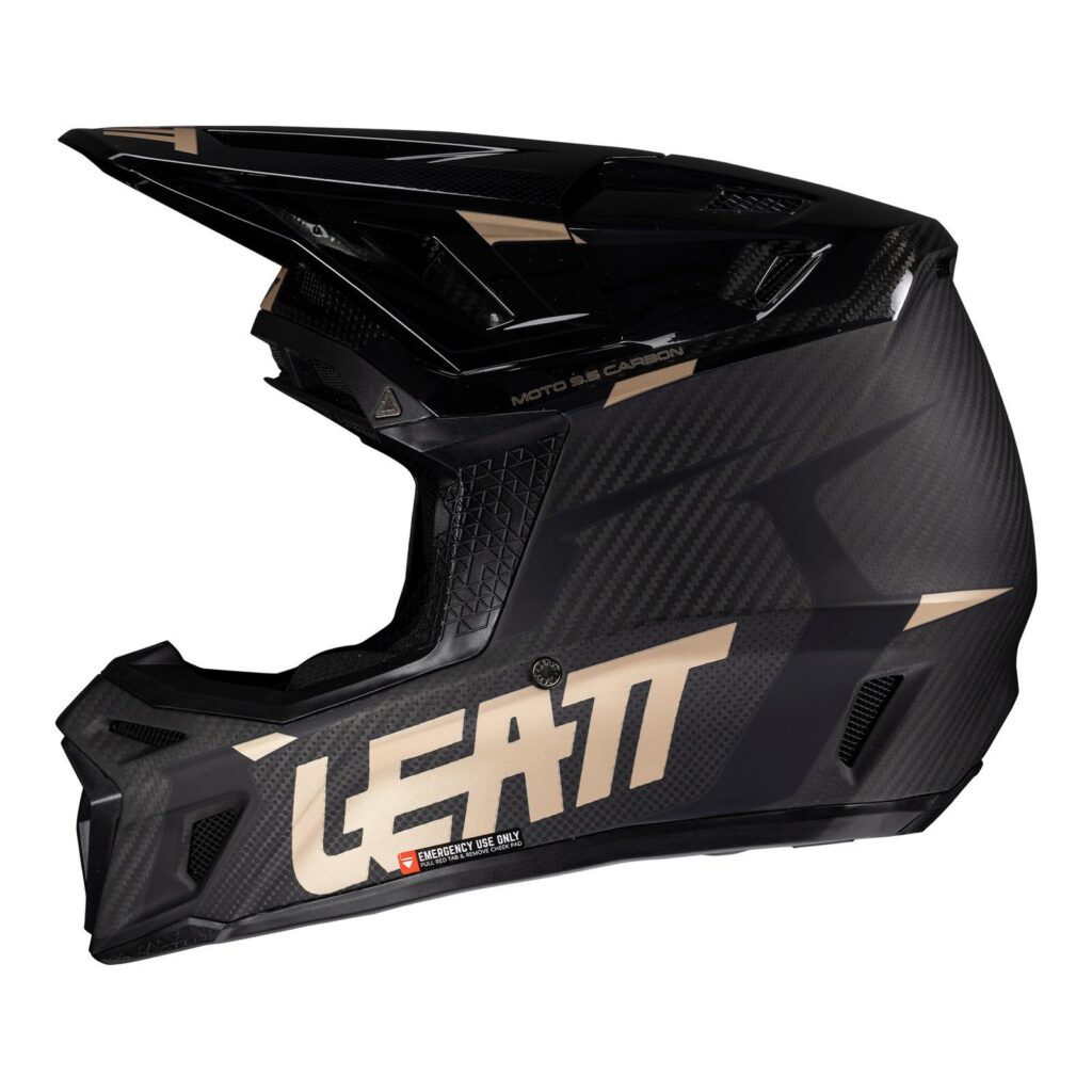 Leatt 9.5 Motocross Helmet Kit Carbon