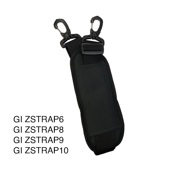 GIVI SHOULDER STRAP SOFT LUGGAGE - L 65-113 CM - W 3.8 CM - BLK PAD