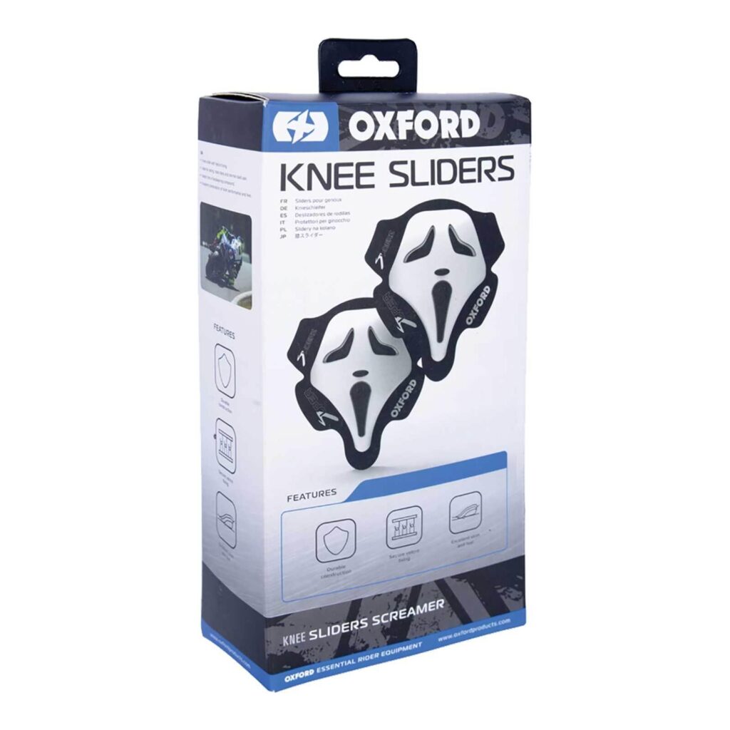 Oxford Screamer Knee Sliders White