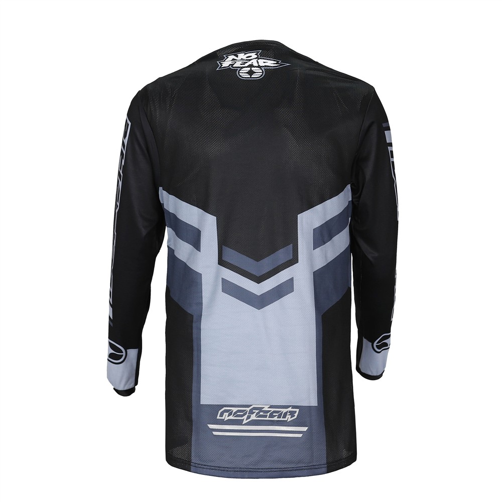 No Fear Elektron Motocross Jersey Blackout