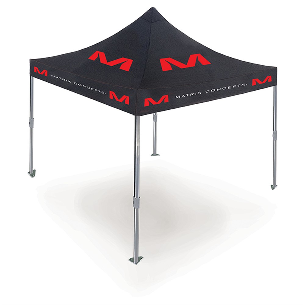 Aluminium Pop-Up Tent Complete Red
