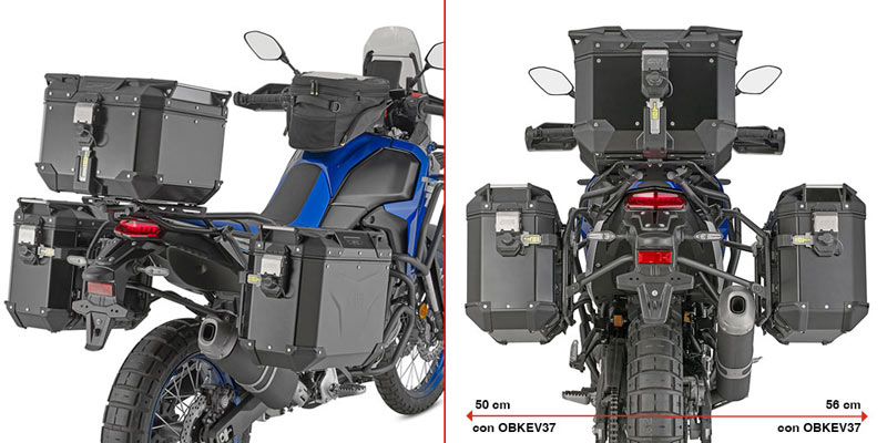 GIVI SIDE RACK ONE-FIT (OBK) YAMAHA TENERE 700 '25-> - KIT