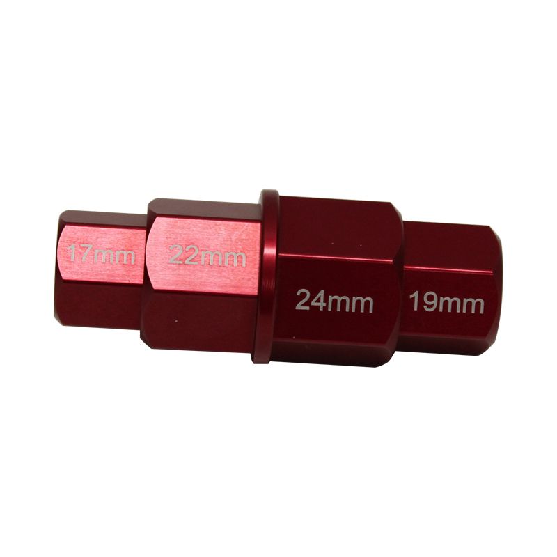 WHITES HEX AXLE TOOL ALU RED