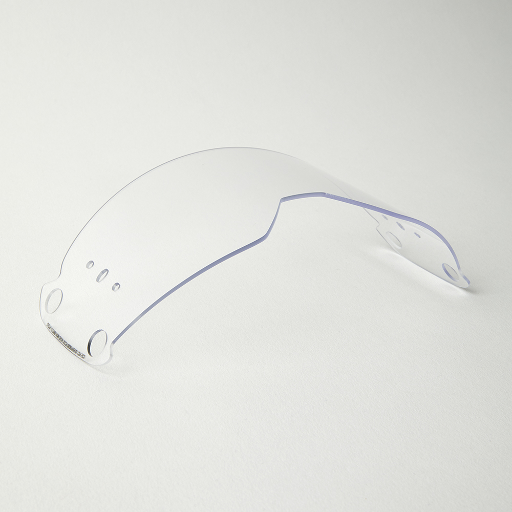 FOX VUE ROLL OFF REPLACEMENT LENS + 1 STICKER [CLEAR] NS