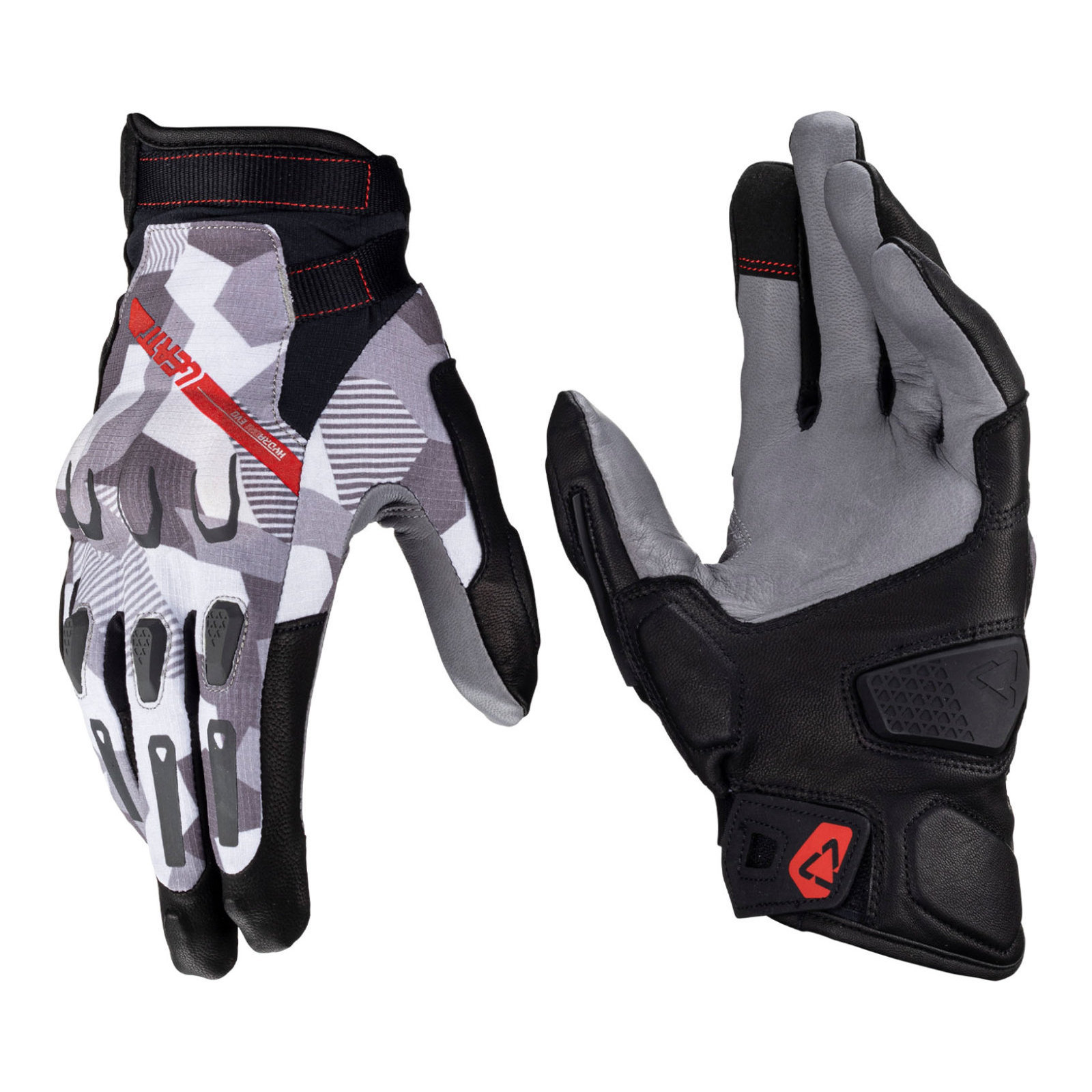 Leatt 7.5 HydraDri Adventure Gloves (Short) - Steel - Image 1