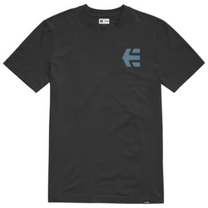 Etnies MTN Label Tee Black/Blue - Image 2