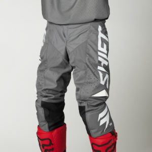 Motocross Pants Shift White Label Trac Grey/White - Image 3