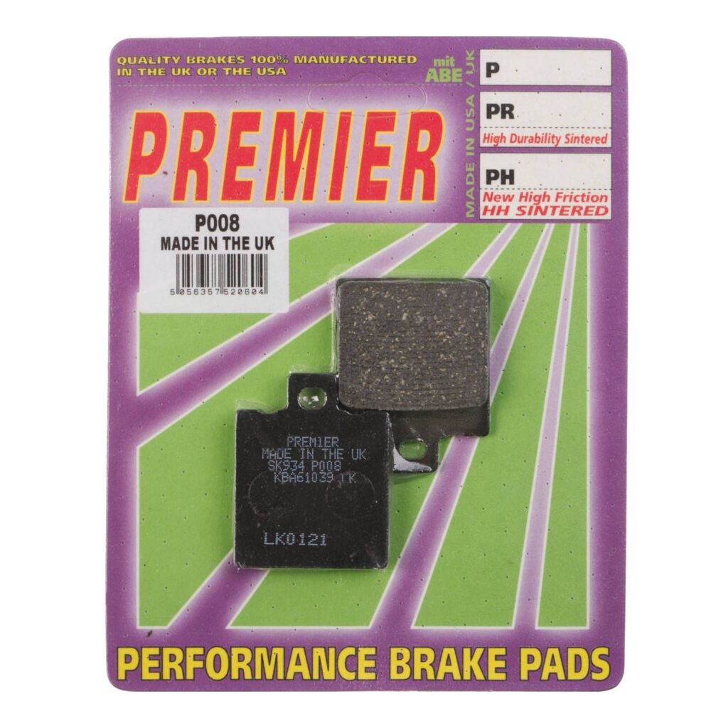 PREMIER BRAKE PADS P008 - SCOOTER