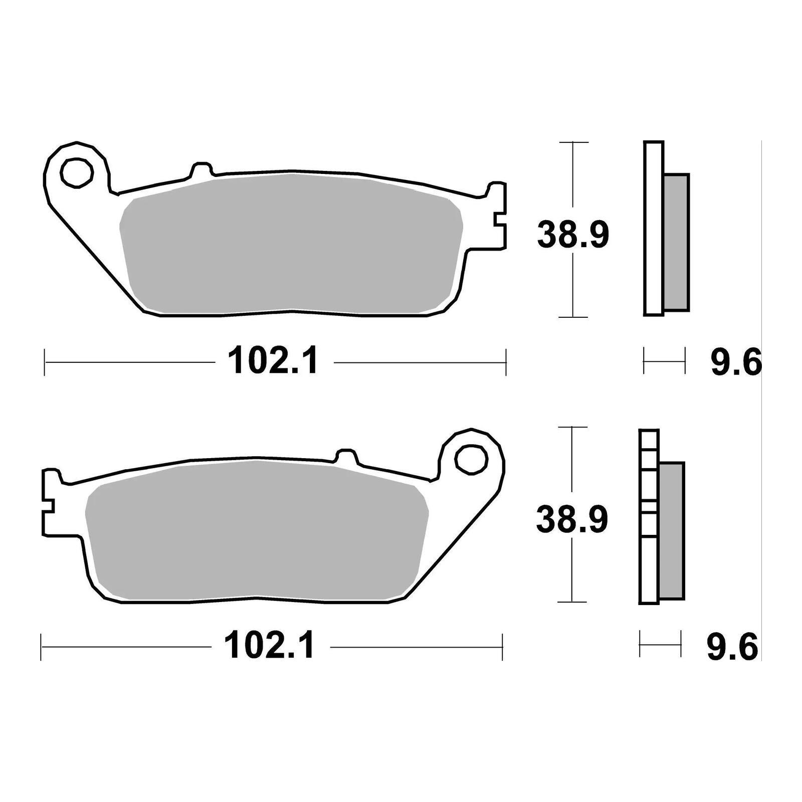 Brembo Brake Pad - Sintered Front - Image 2