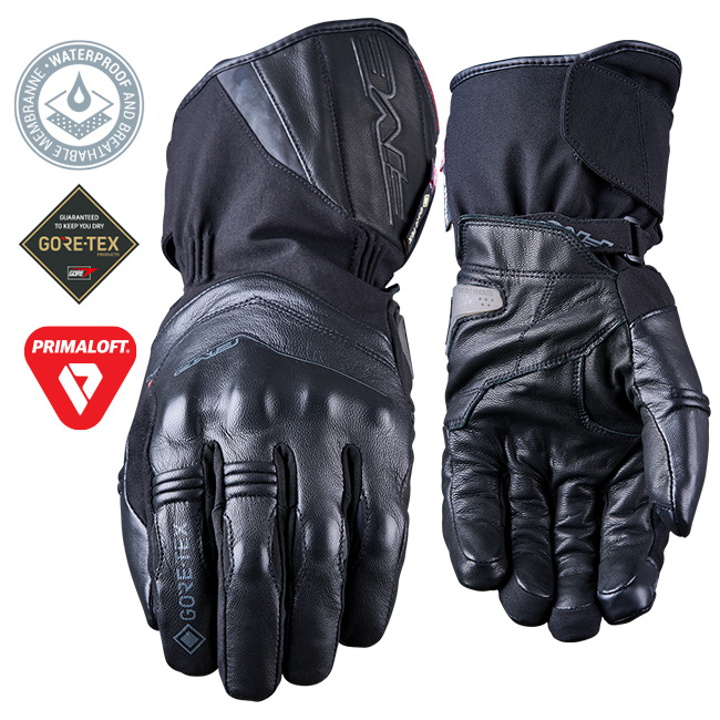 Five WFX Skin GTX EVO Waterproof Road Glove Black