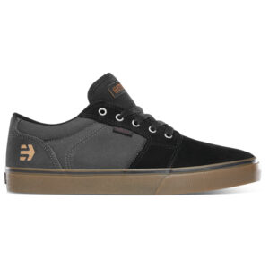 Etnies Barge LS Shoes Black/Gum/Dark Grey - Image 1