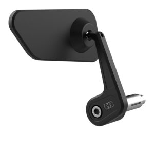 Oxford Horizon Billet Alloy Bar End Mirror Right Black - Image 1