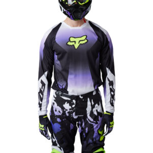Fox 180 Morphic Motocross Jeresy Black/White - Image 6