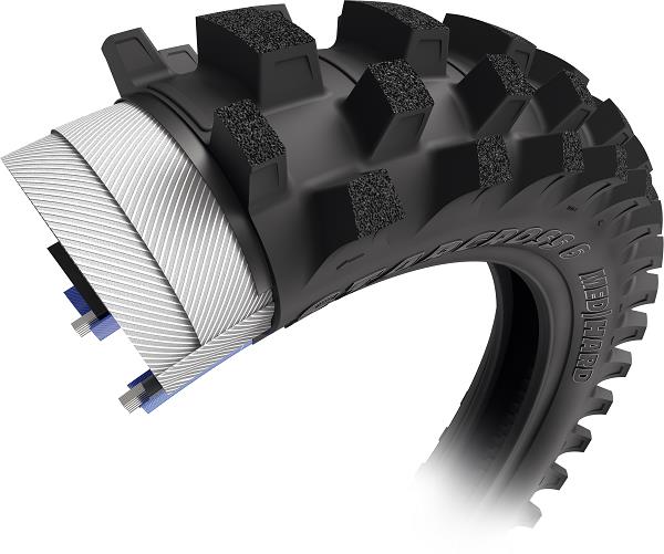 Michelin Starcross 6 Medium/Hard Rear Motocross Tyre 120/80-19