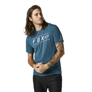 Fox Pinnacle Tech Slate Blue Tee - Image 1