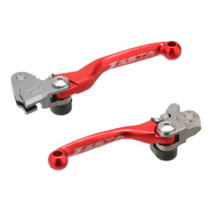 Zeta Pivot Lever Set FP - Kawasaki - Red - Image 1